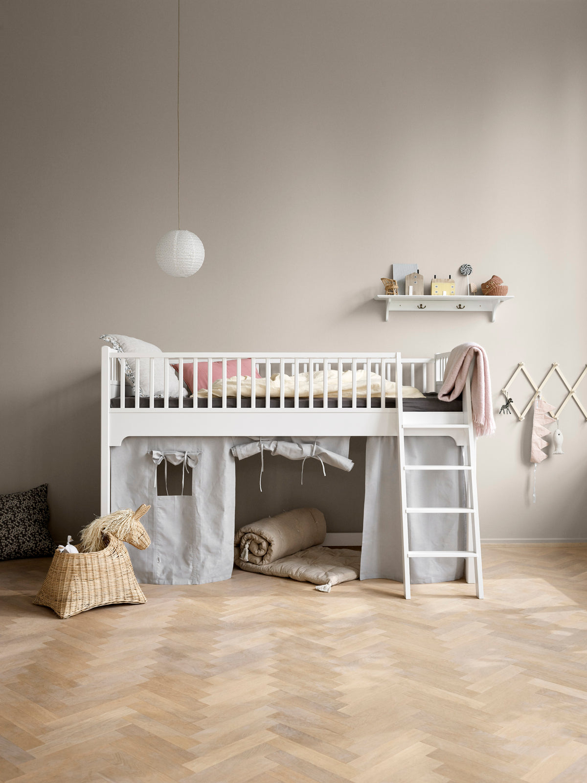 2020_original_021213_Seaside_low_loft_bed_021791_Curtain_grey_021511_Shelf_w_hooks.jpg__PID:435578f4-1559-4d57-a7b0-990f580f999d