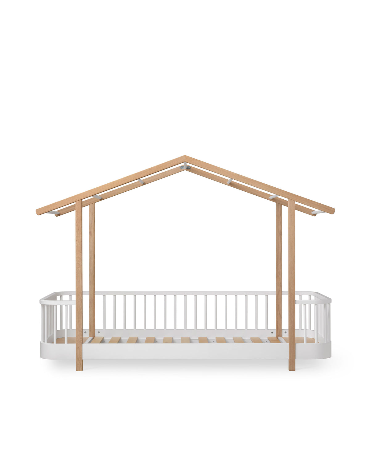 Wood Original Hausbett, weiss/Eiche