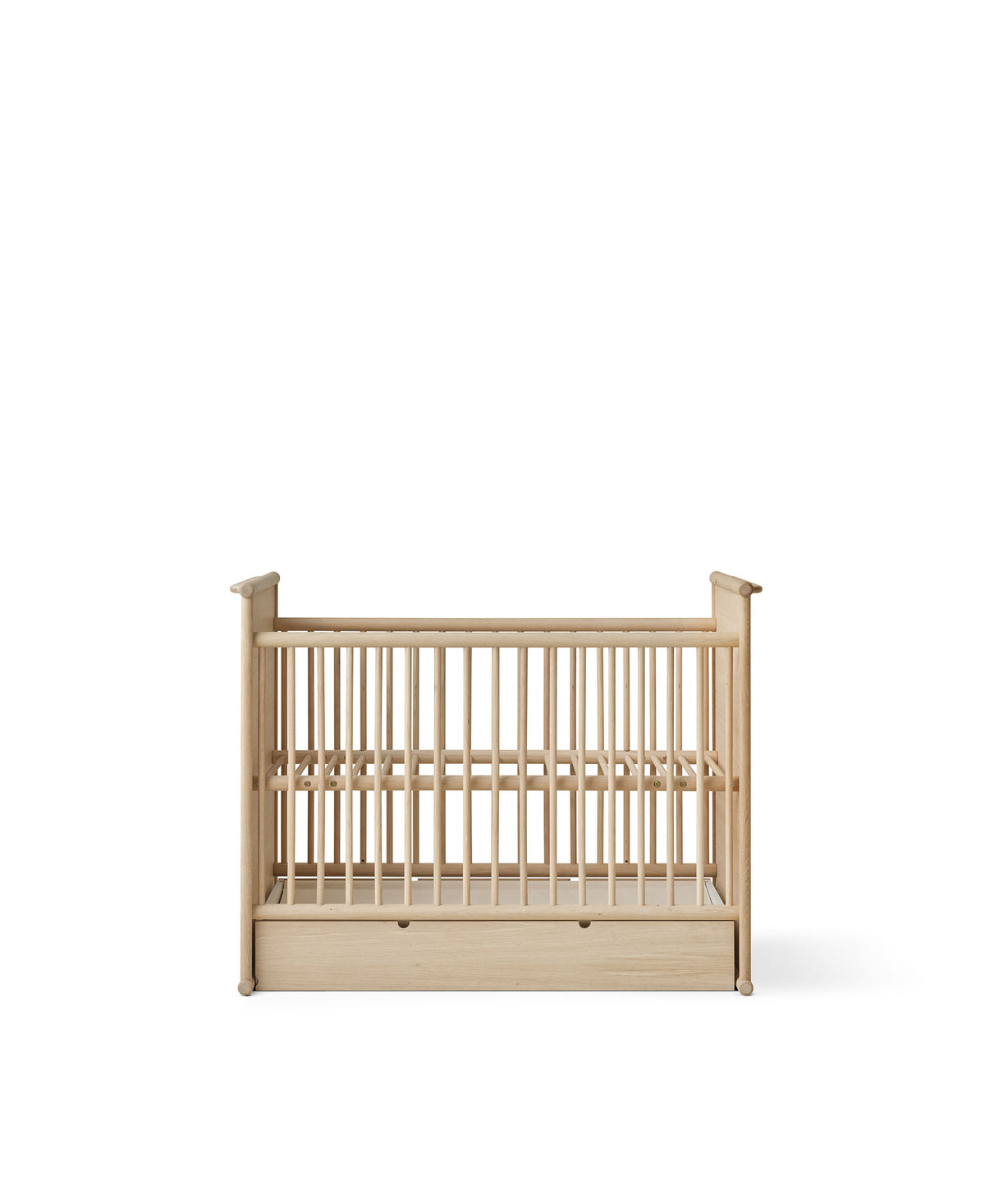 Camp Novel Babybett/Bett, 60x120/120x200 cm, Eiche