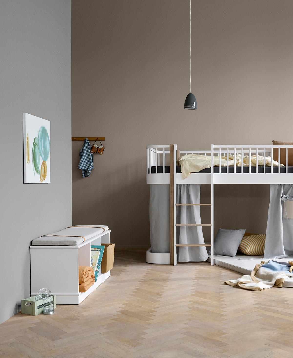 Sitzkissen für Regal 3×1, natur