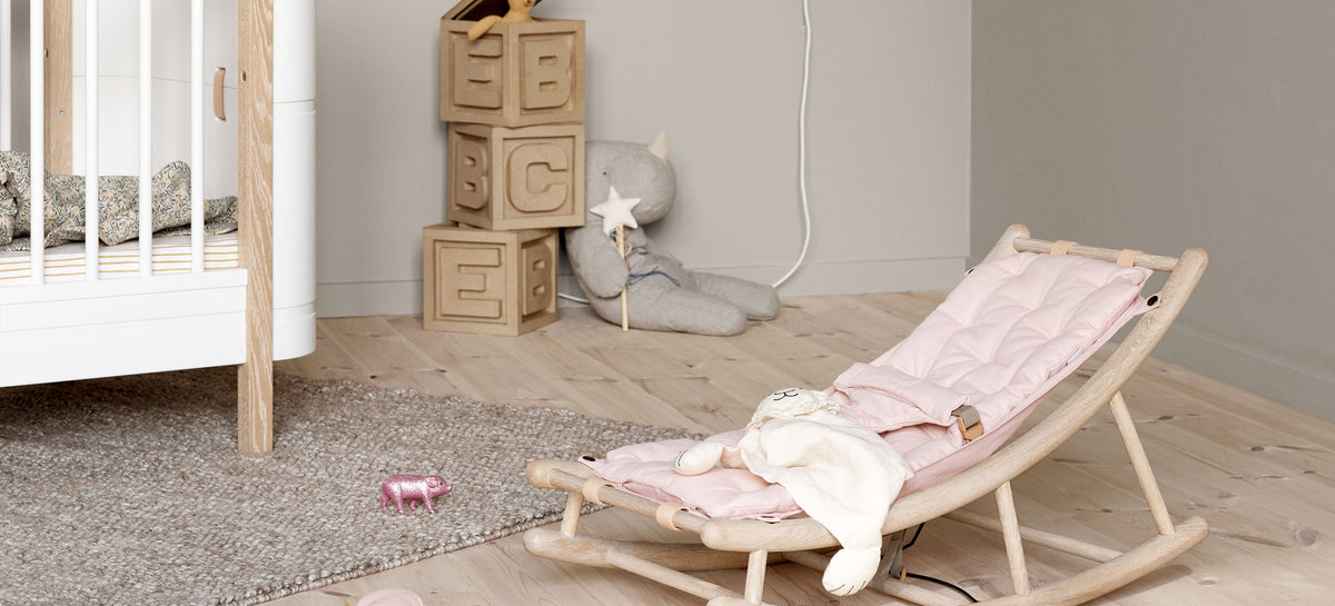 Wood Baby- und Kleinkindwippe