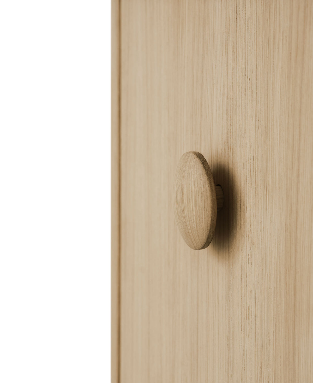 Wood Kleiderschrank 2-türig, Eiche
