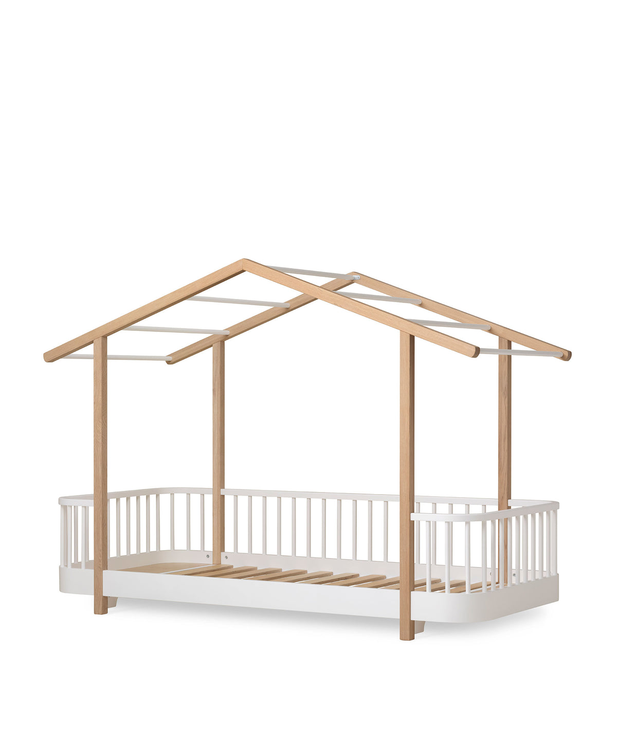 Wood Original Hausbett, weiss/Eiche